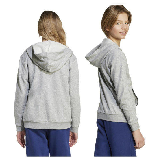 Adidas Παιδική ζακέτα Collegiate Typography French Terry Full-Zip Hoodie Adidas Παιδική ζακέτα Collegiate Typography French Terry Full-Zip Hoodie